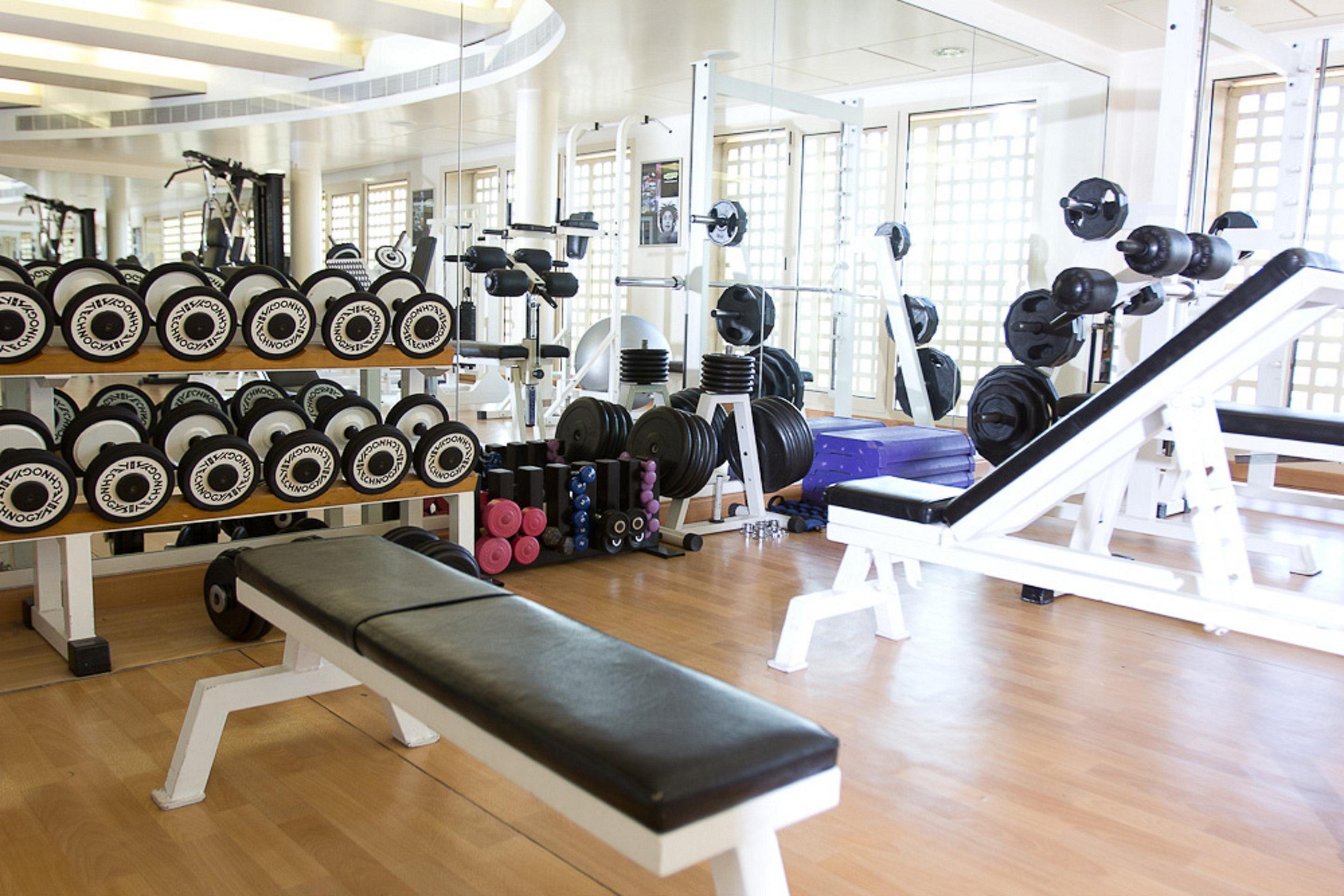 Hotel Gefinor Rotana - Bejrút Exteriér fotografie A typical gym